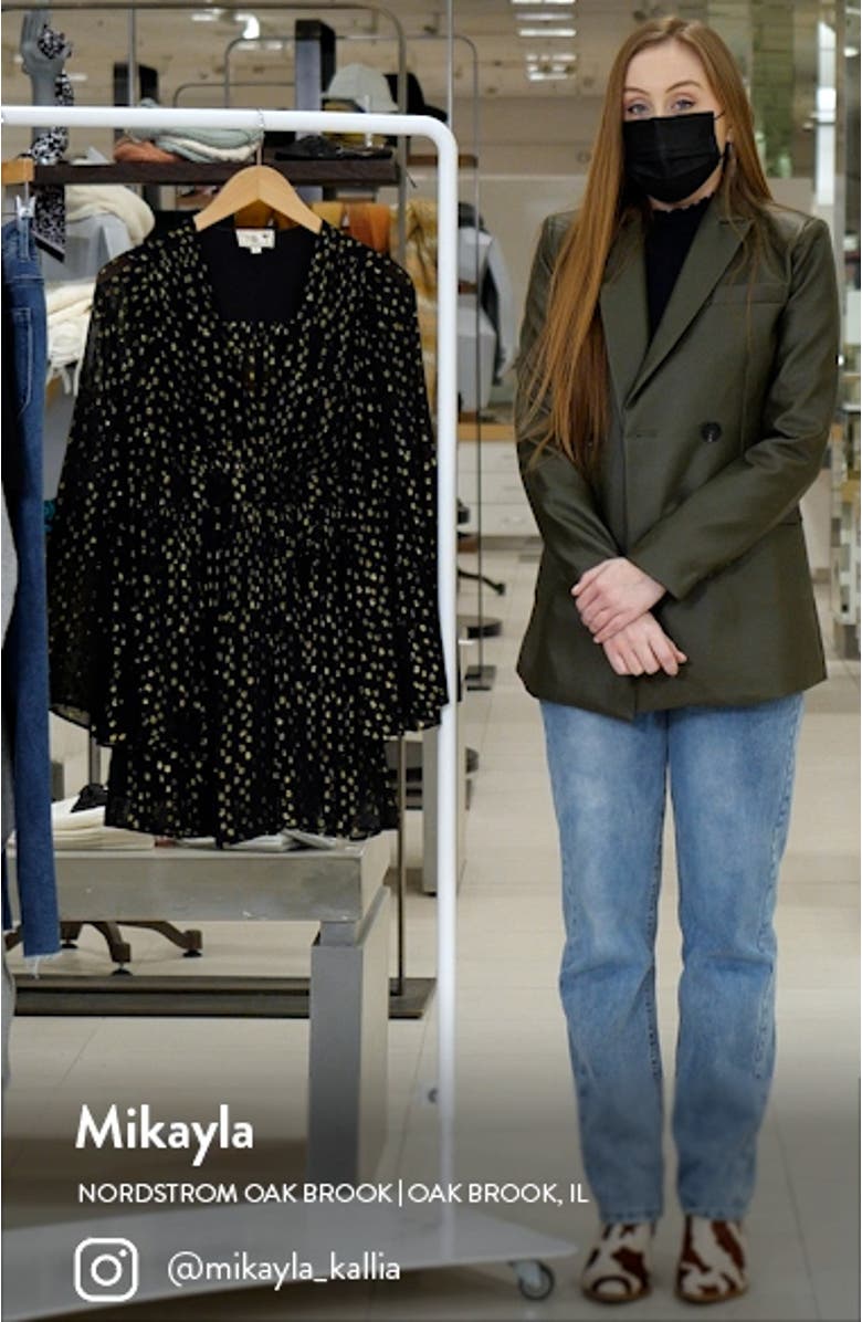 Goldie Long Sleeve Mini Dress, sales video thumbnail