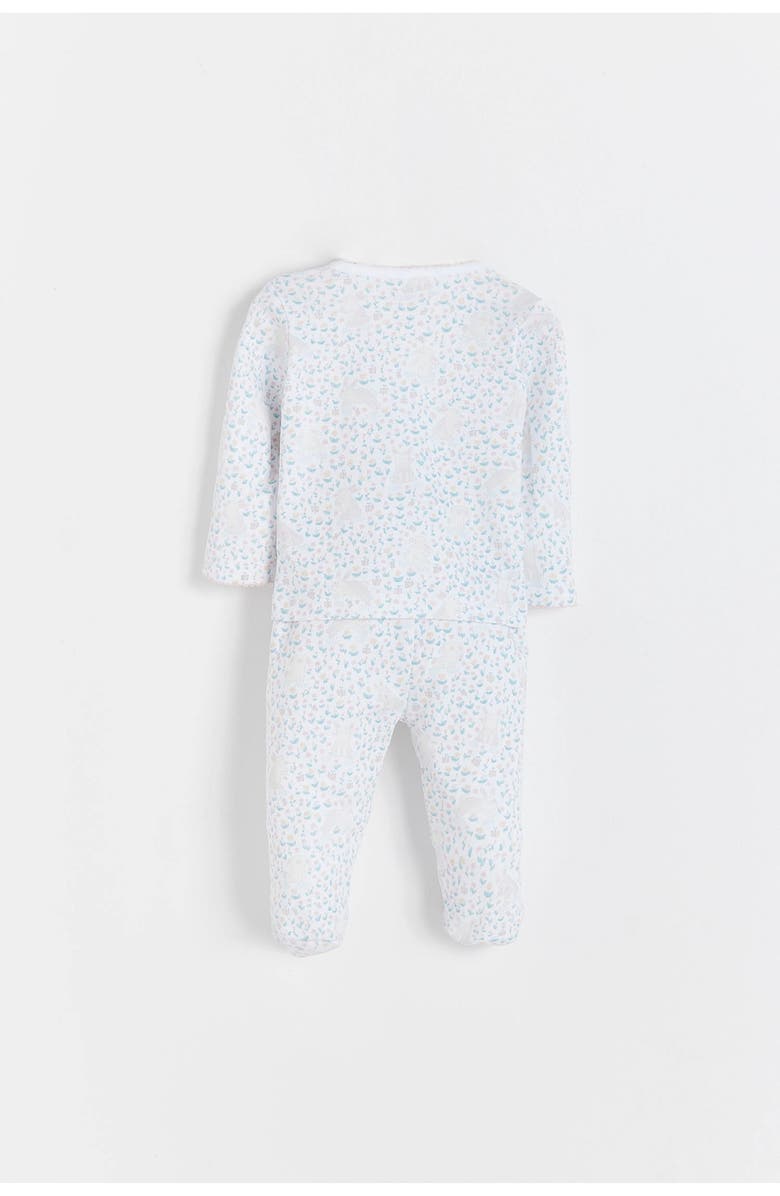 Babycottons Caramel Kimono & Pants Set for Infant, Alternate, color, Full-Print