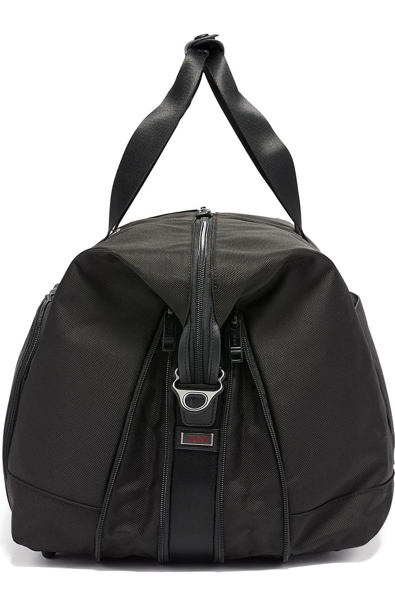 TUMI Alpha 3 Double Expansion Satchel, Alternate, color, Black