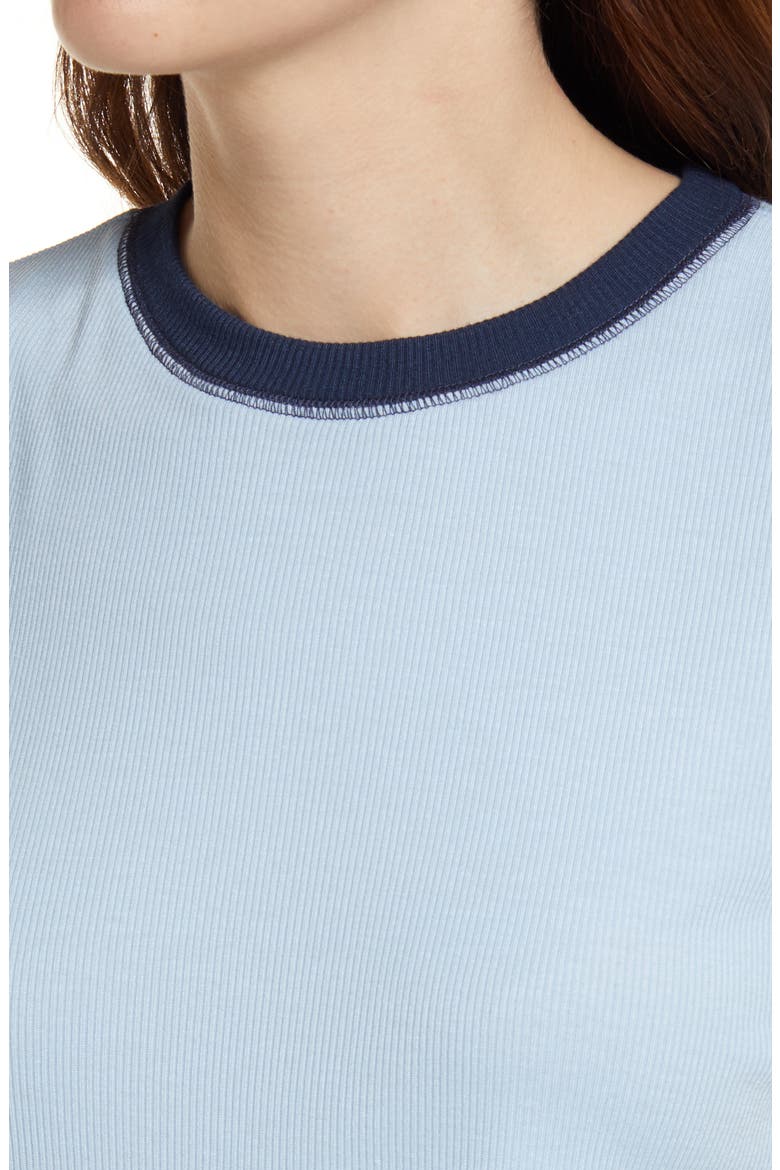 Ringer Tee, Alternate, color, WHITE-TAN COMBO