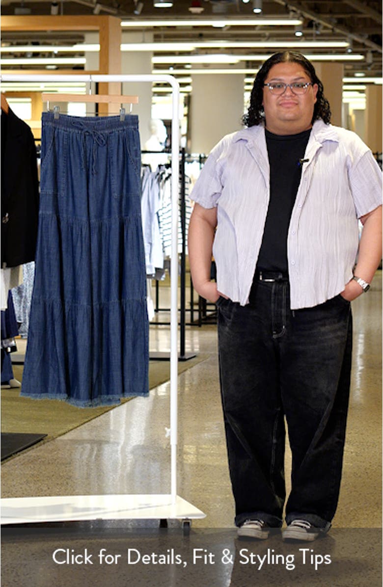 Fancy Cotton Blend Tiered Pants, sales video thumbnail