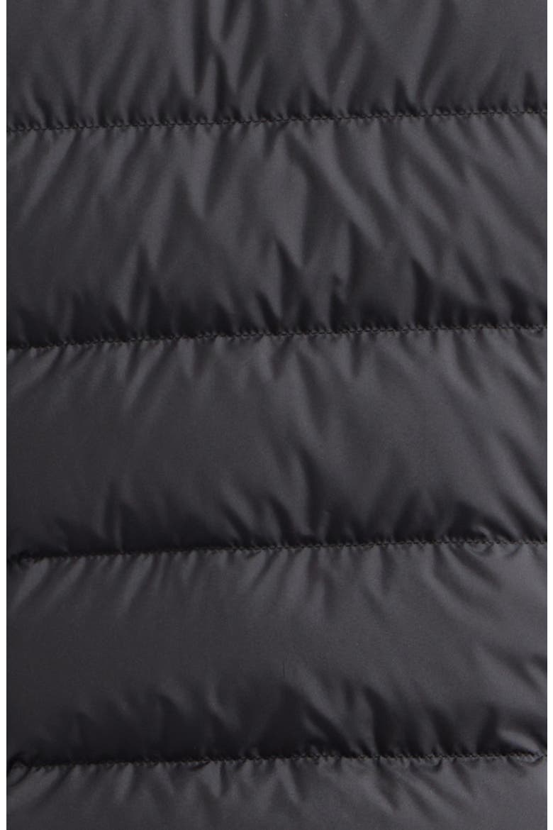 Contrin Down Puffer Vest, Alternate, color, BLACK