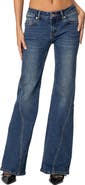 EDIKTED Colton Low Rise Bootcut Jeans