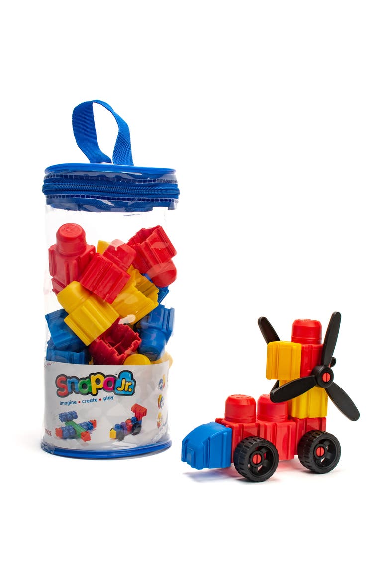 Junior Builder's 40 Piece Kit Building Blocks, Alternate, color, Multicolored