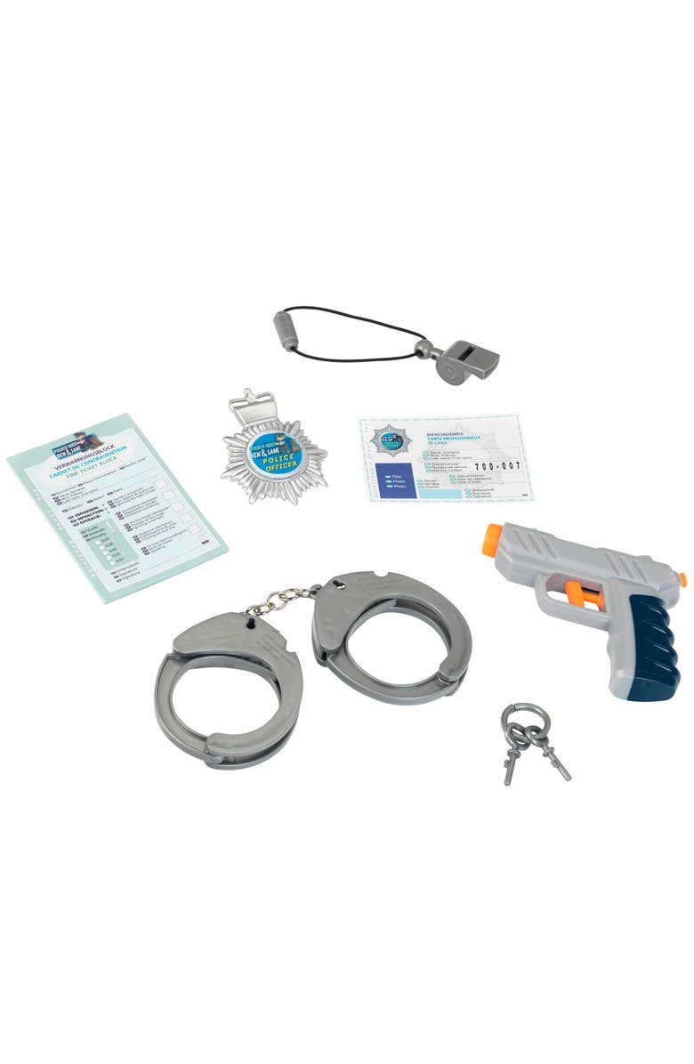 Klein Police Costume 7 Piece Set, Alternate, color, Blue