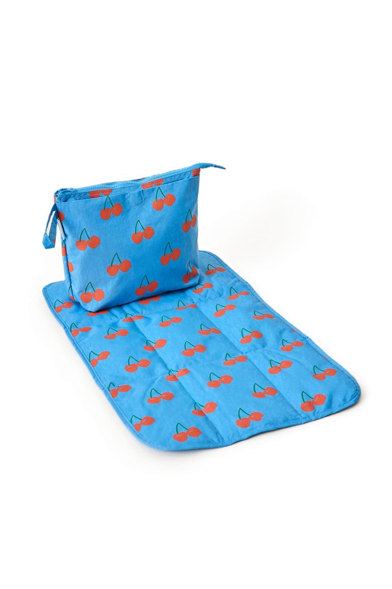 Quick Change Kit Bag, Main, color, Blue Cherries