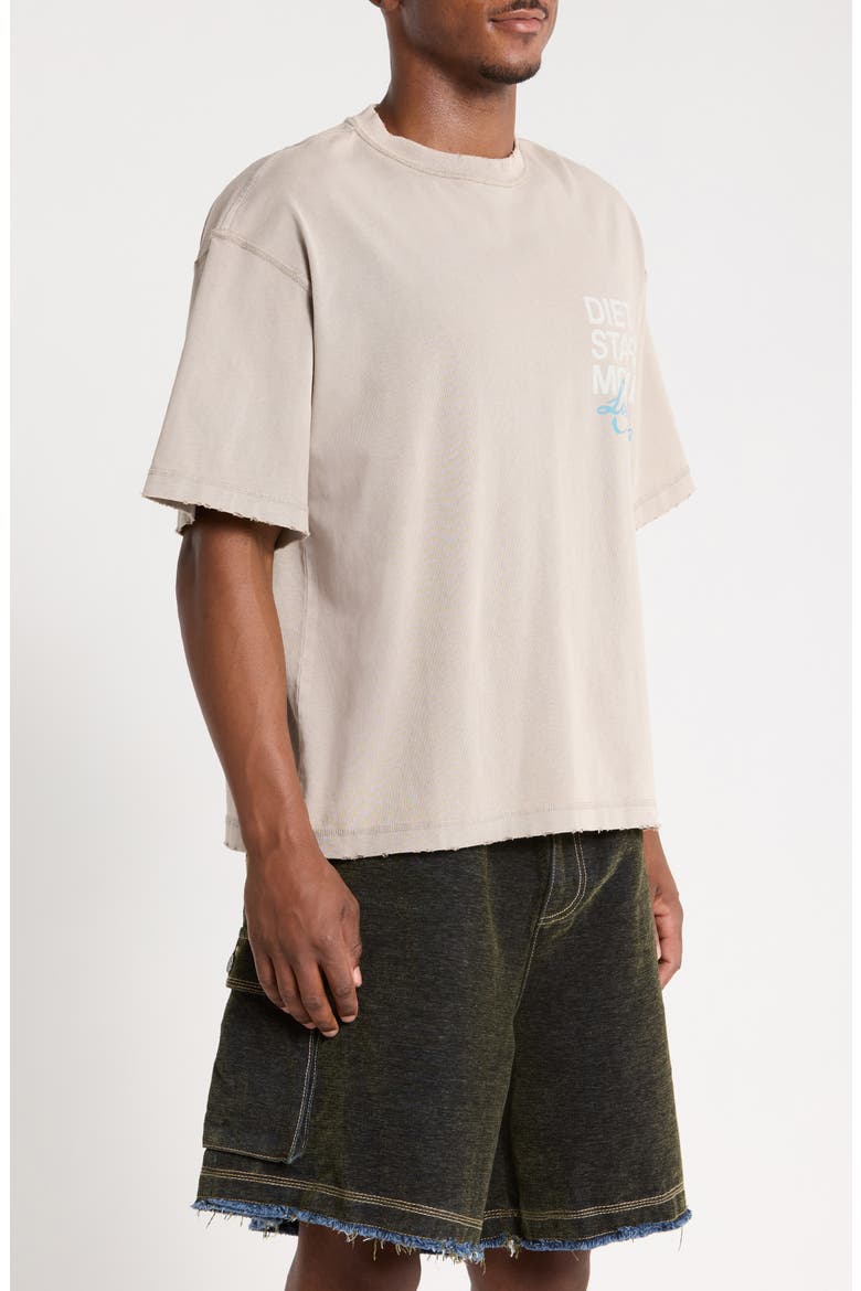 Los Angeles Graphic T-Shirt, Alternate, color, WASHED GREY/ BLUE