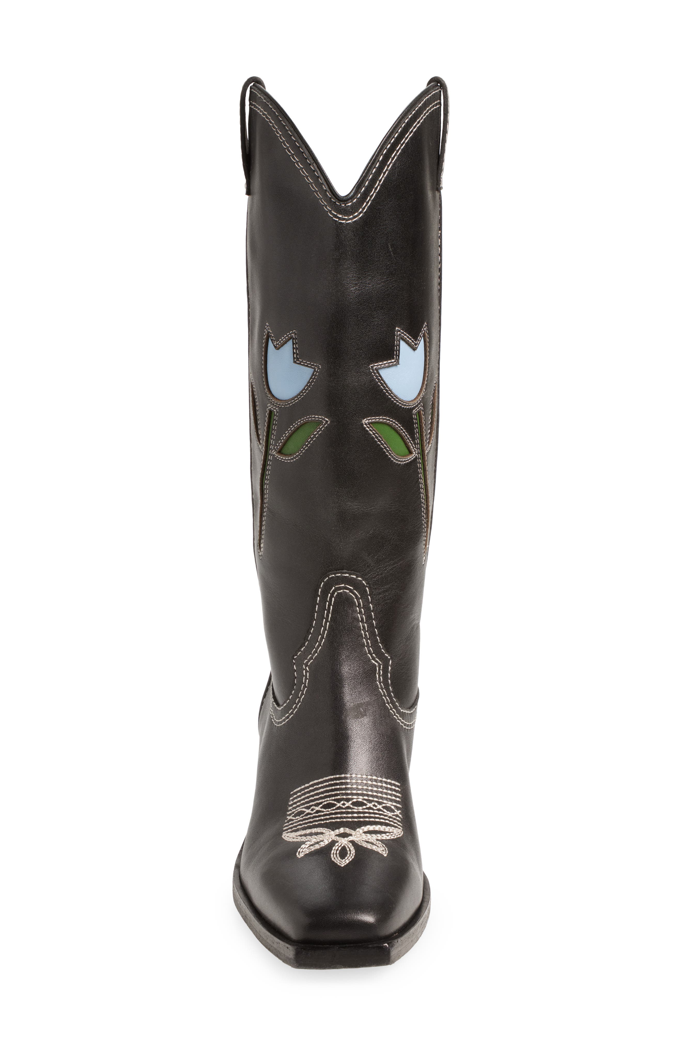 Loeffler Randall Wilder Western Boot, Alternate, color, 