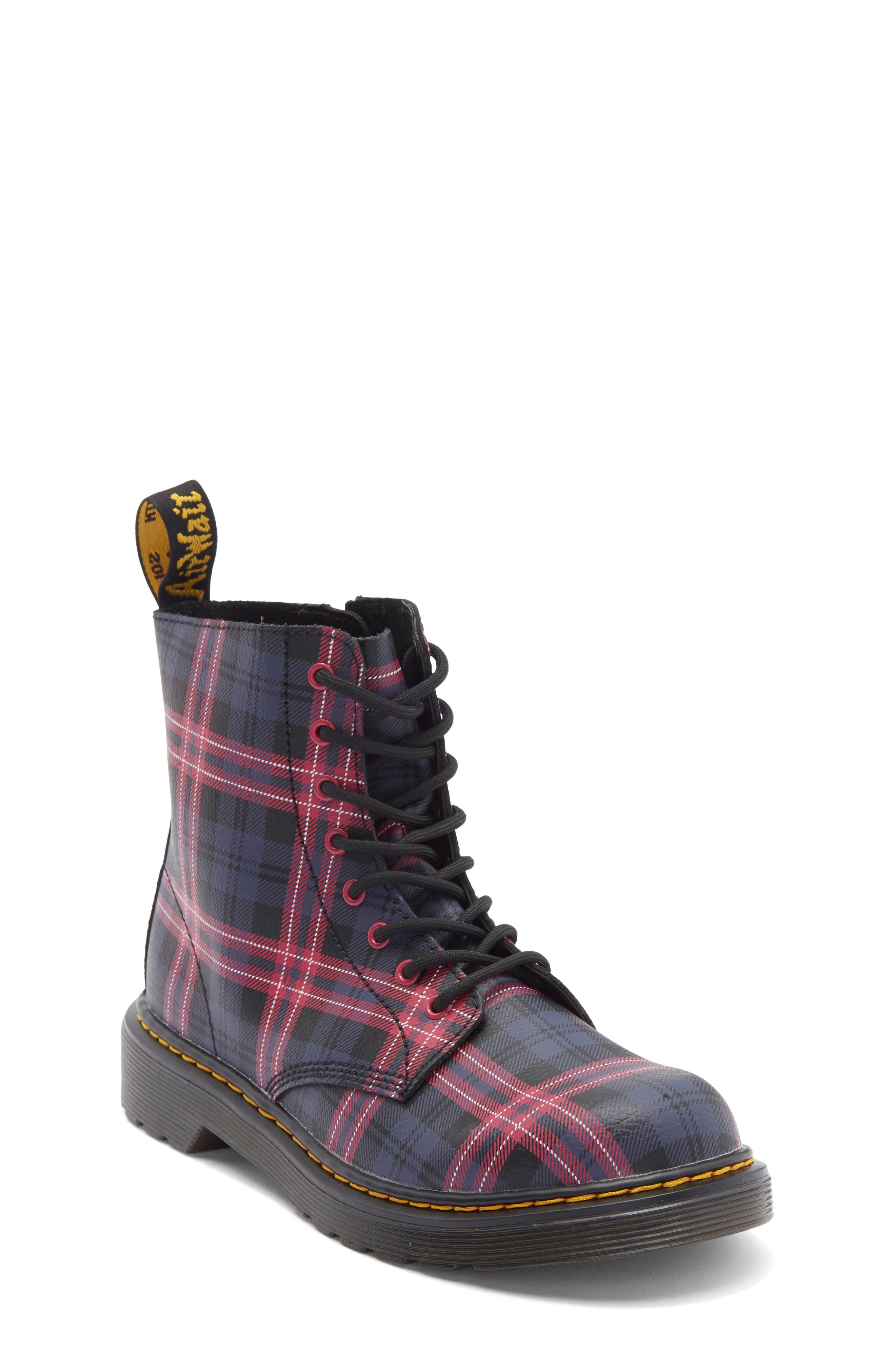 Dr. Martens Kids' 1460 Pascal Boot, Main, color, Black Multi
