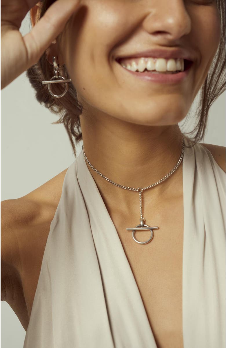 CXC Mini Origins Earrings, Alternate, color, Silver