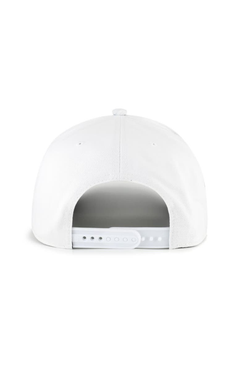 '47 Men's '47 White/Black Las Vegas Raiders Beach Side Hitch Adjustable Hat, Alternate, color, White