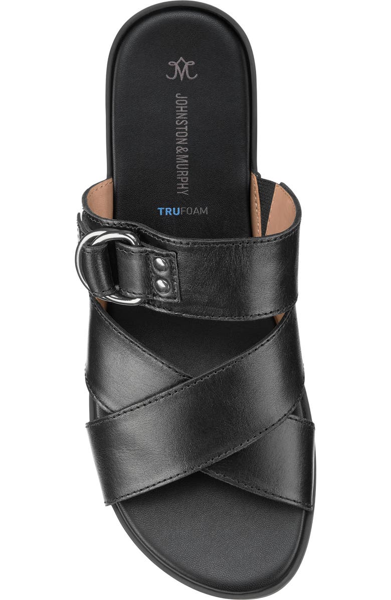 Johnston & Murphy Shayla Crossover Slide Sandal, Alternate, color,