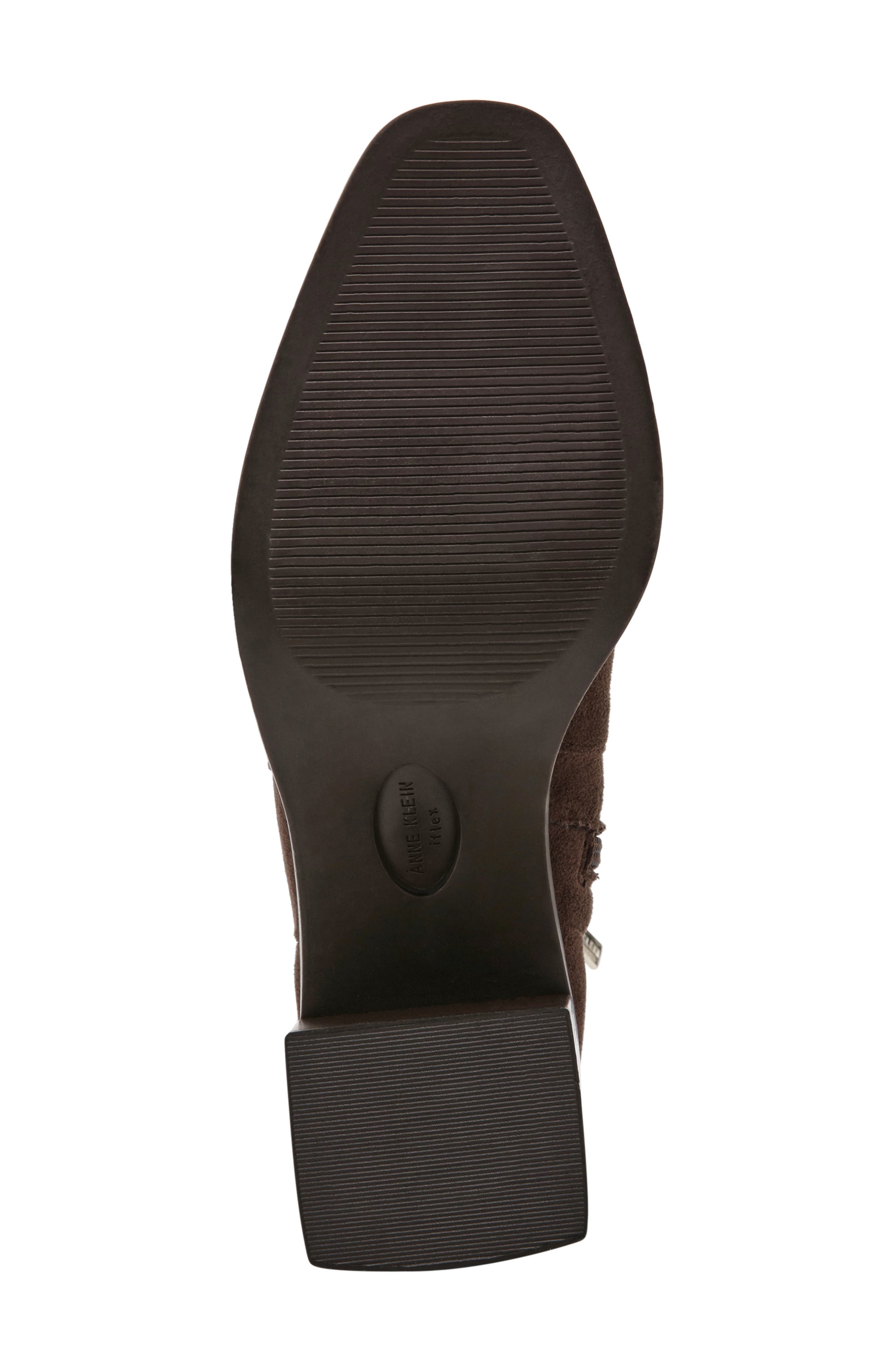 Anne Klein Astrid Boot, Alternate, color, Chocolate Microsuede