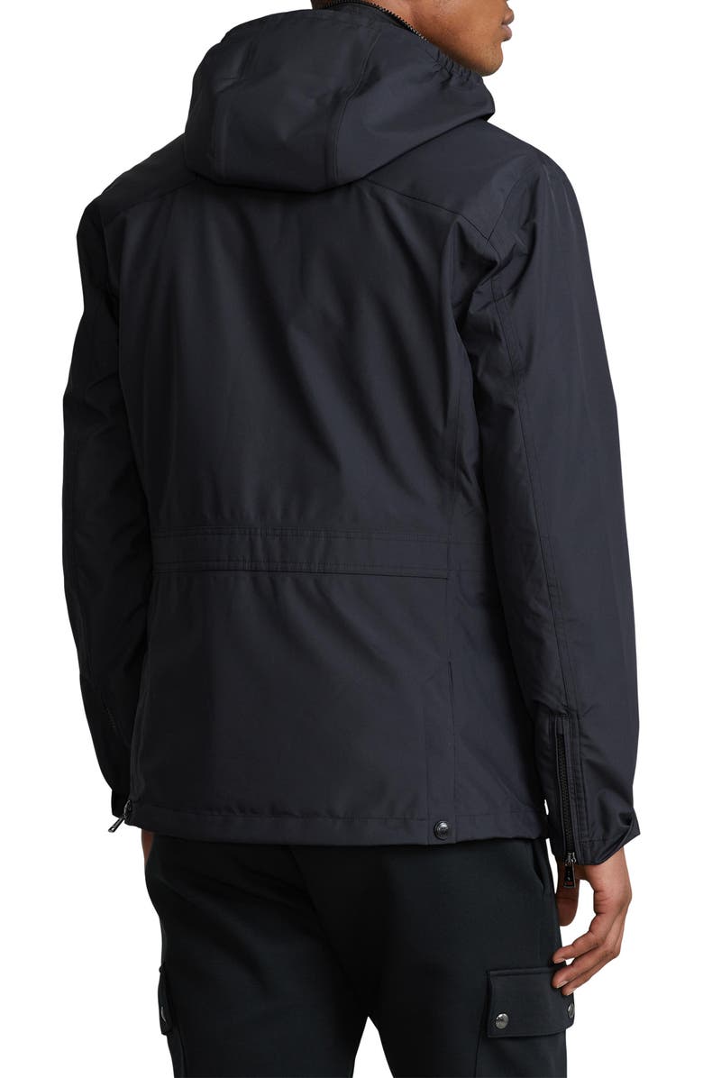 Polo Ralph Lauren Tech Taffeta Combat Sport Coat, Alternate, color, Polo Black