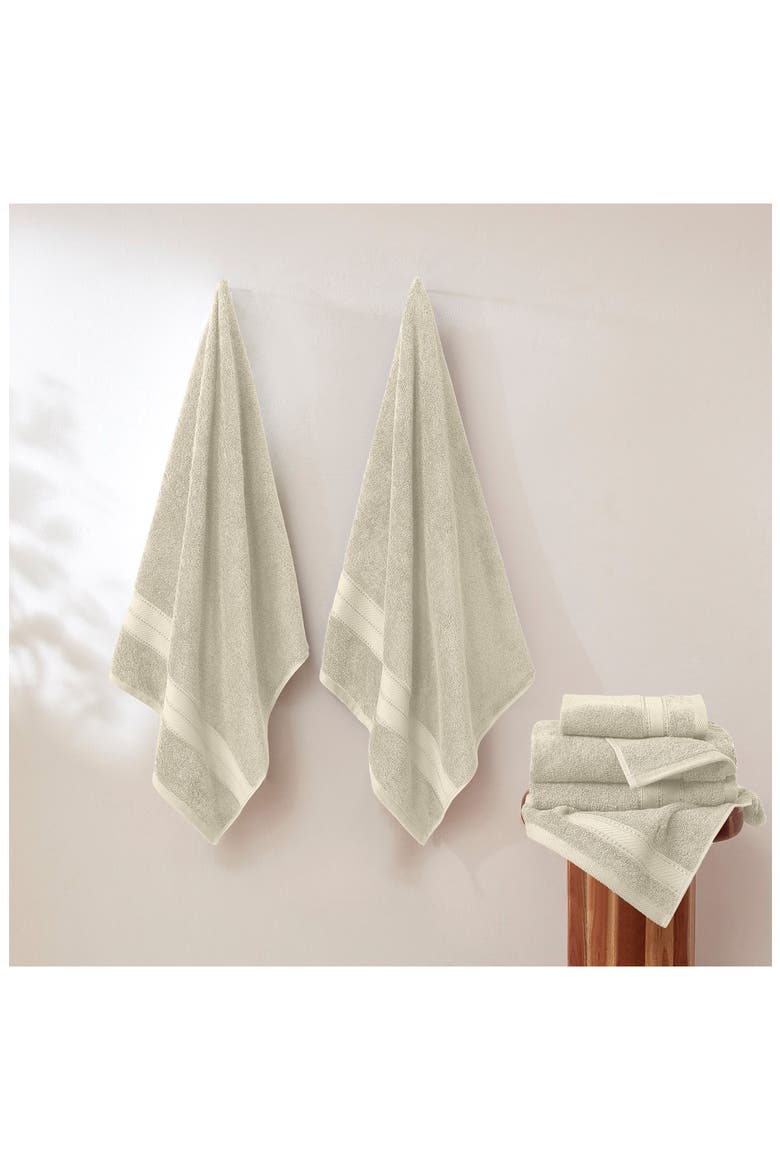 SpunLoft 6-Piece Towel Set, Alternate, color, SAND