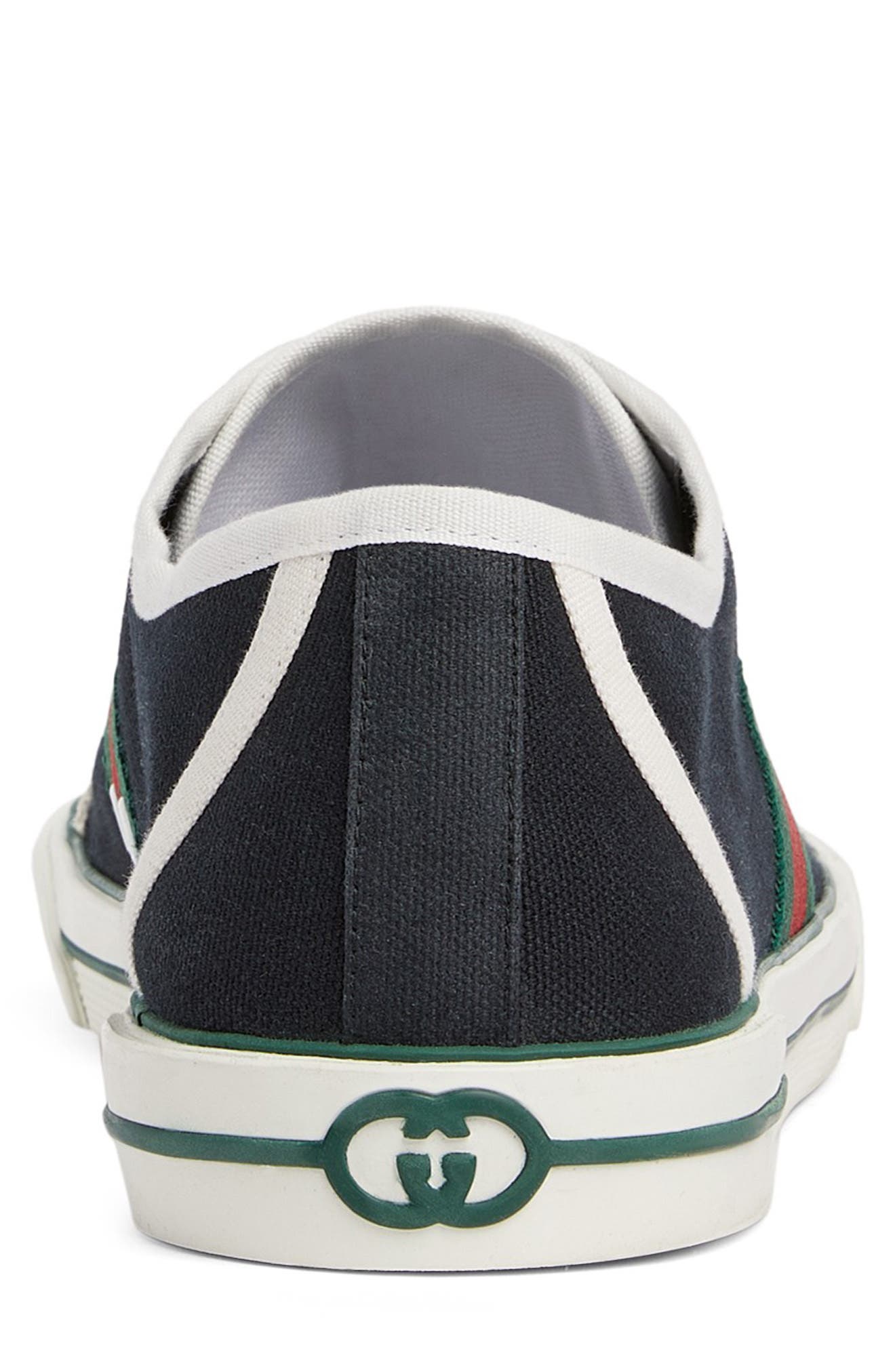 Gucci Tennis 77 Low Top Sneaker, Alternate, color, Black