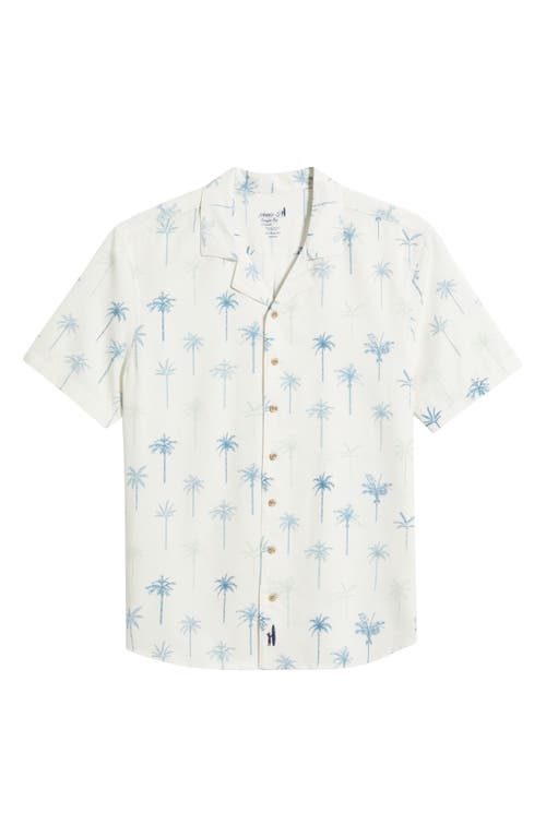 Johnnie-o Willie Tropical Print Stretch Camp Shirt