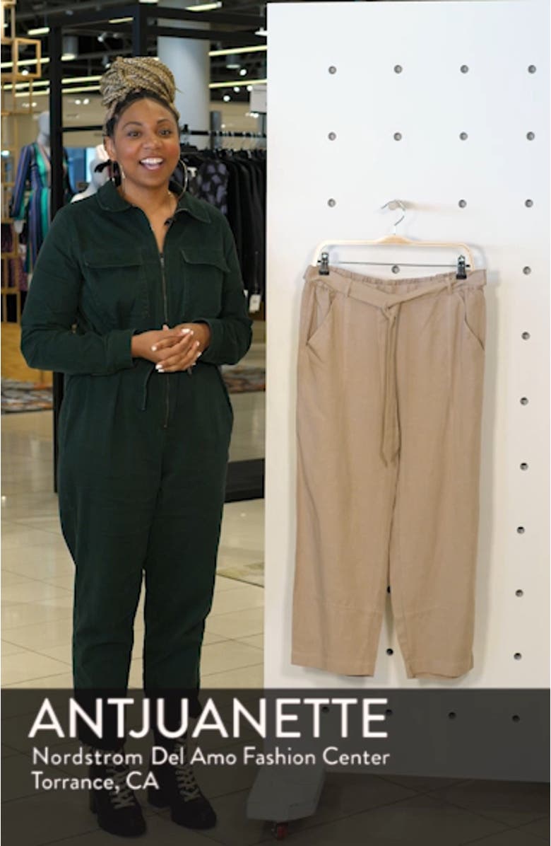Lantern Twill Ankle Pants, sales video thumbnail