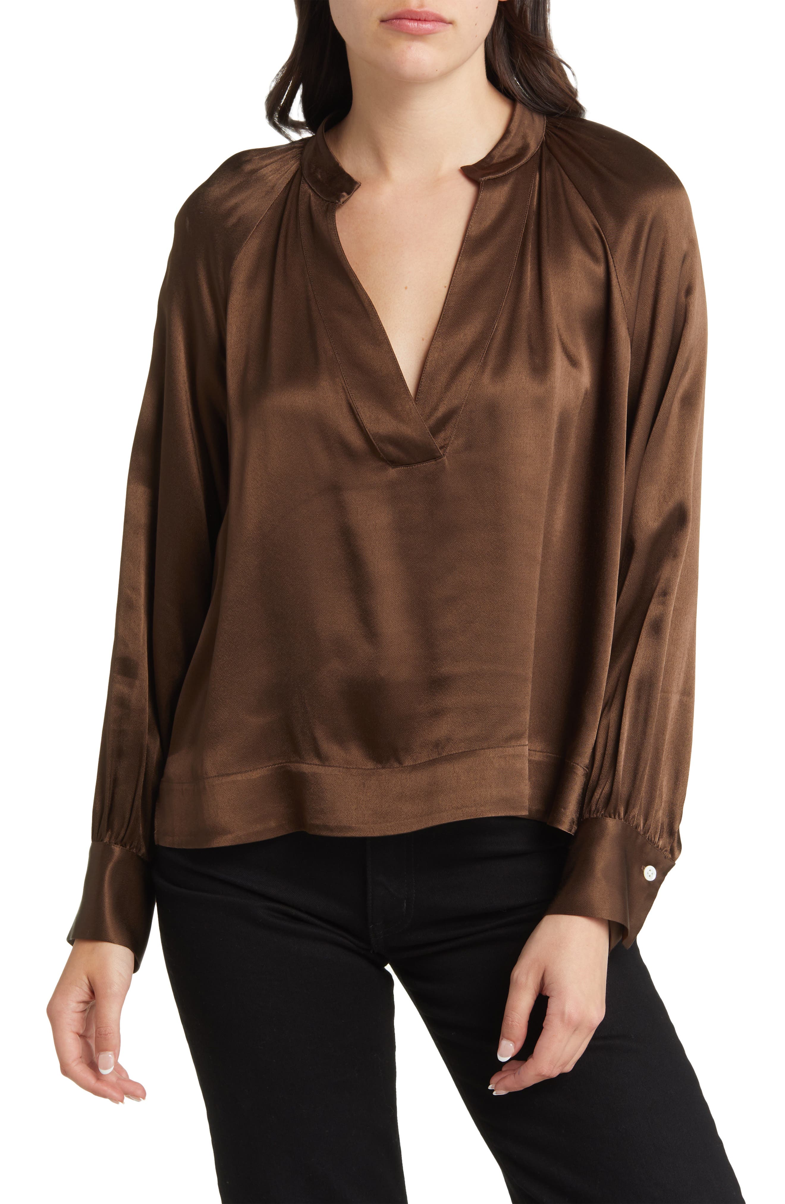 Rails Wynna Satin Blouse