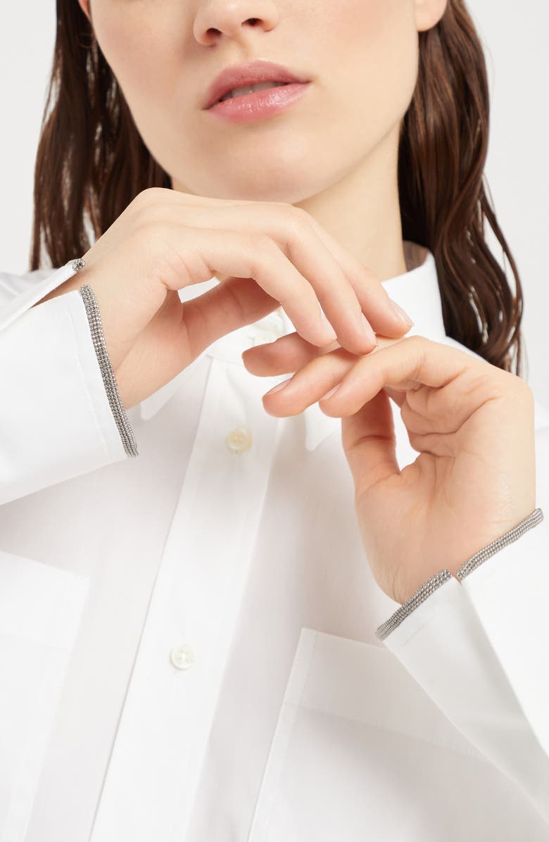 Brunello Cucinelli Shirt with monili, Alternate, color, 