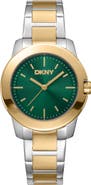 DKNY Three Hand Quartz Bracelet Watch, 32mm