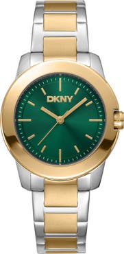 DKNY Three Hand Quartz Bracelet Watch, 32mm