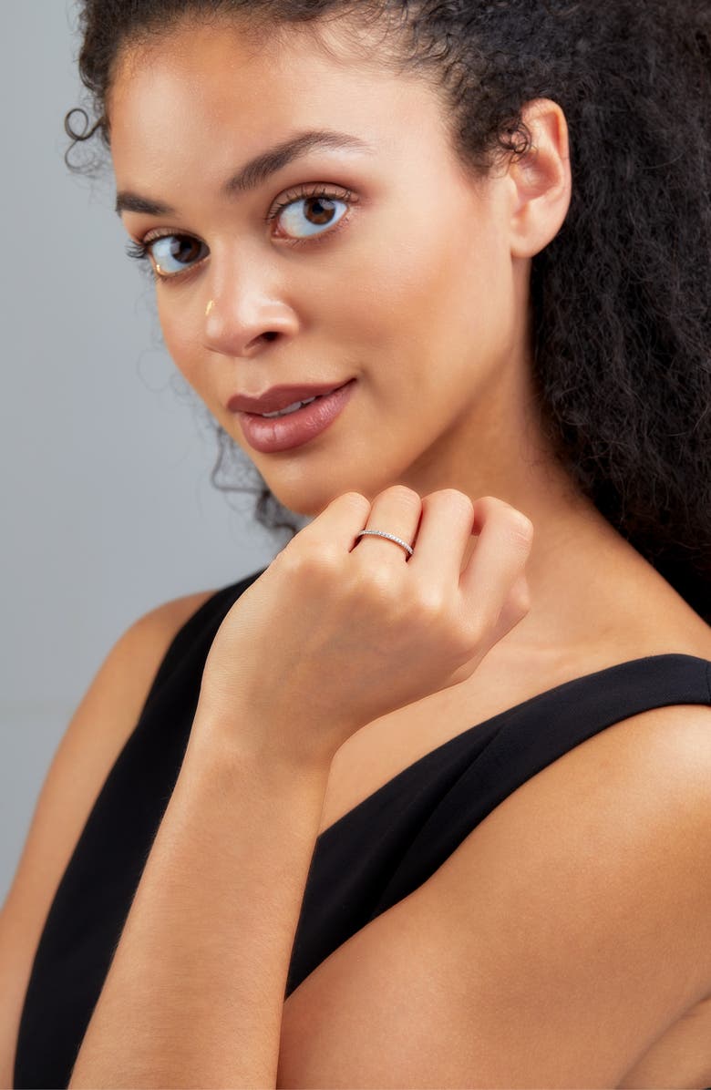 Bony Levy Liora Diamond Stacking Ring, Alternate, color, 18K White Gold