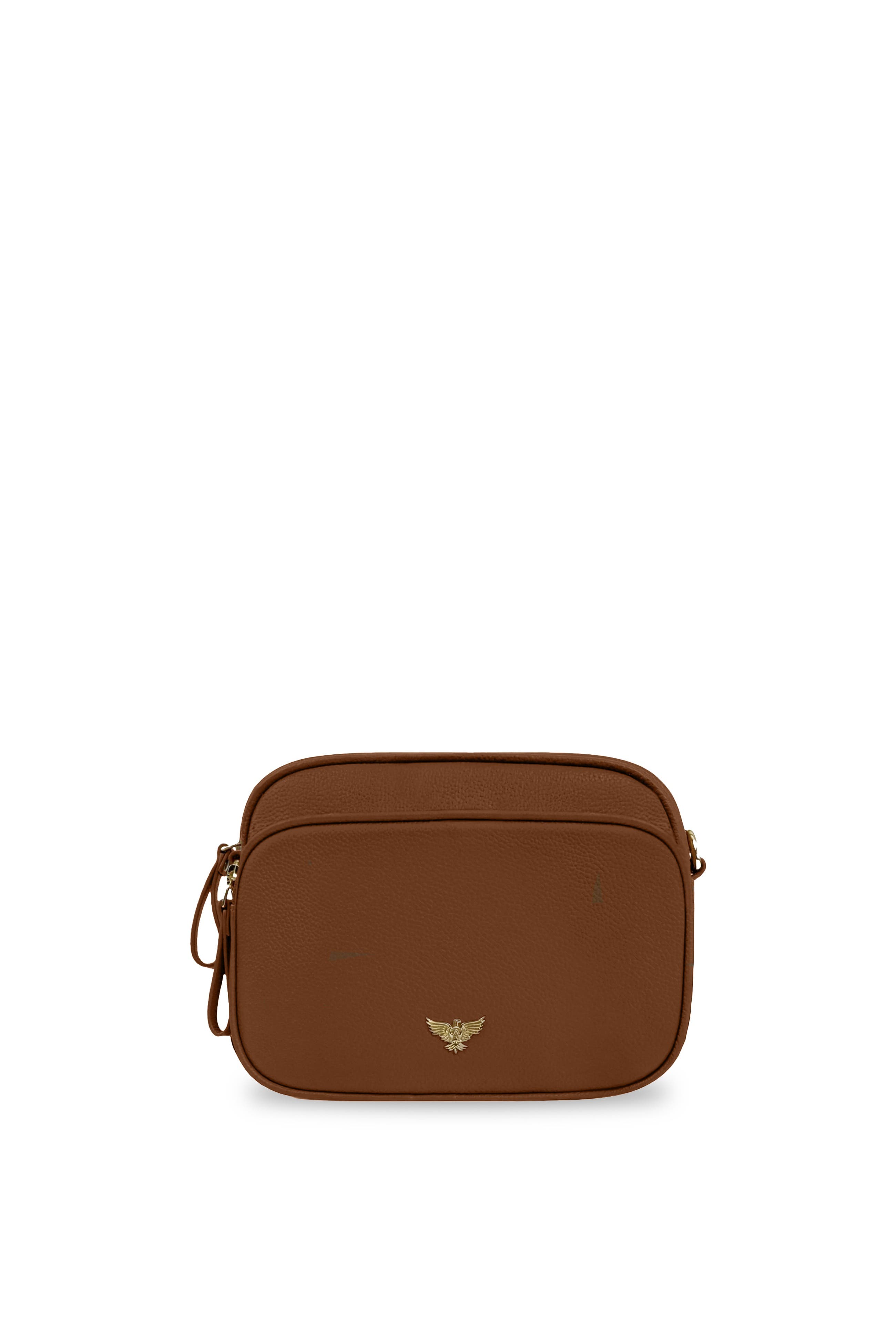The Betty Leather Crossbody Bag, Alternate, color, Tan