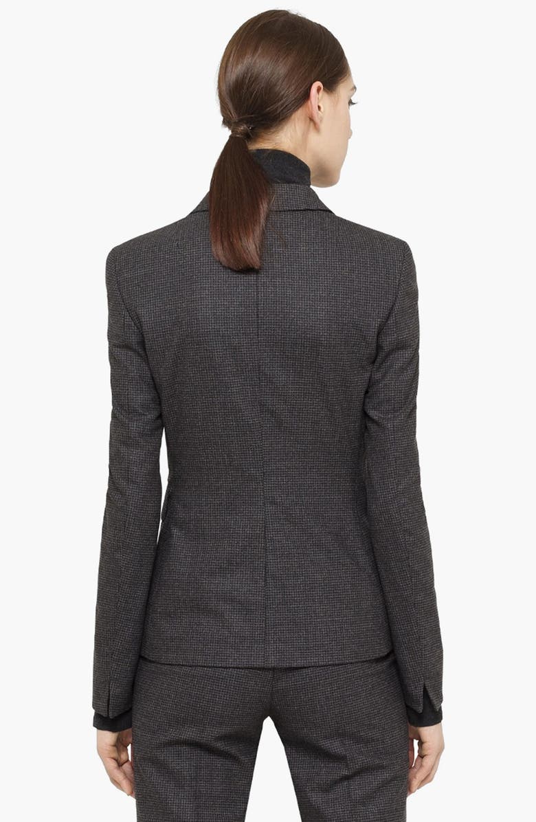 Akris punto Fitted Two Button Wool Jacket, Alternate, color, 