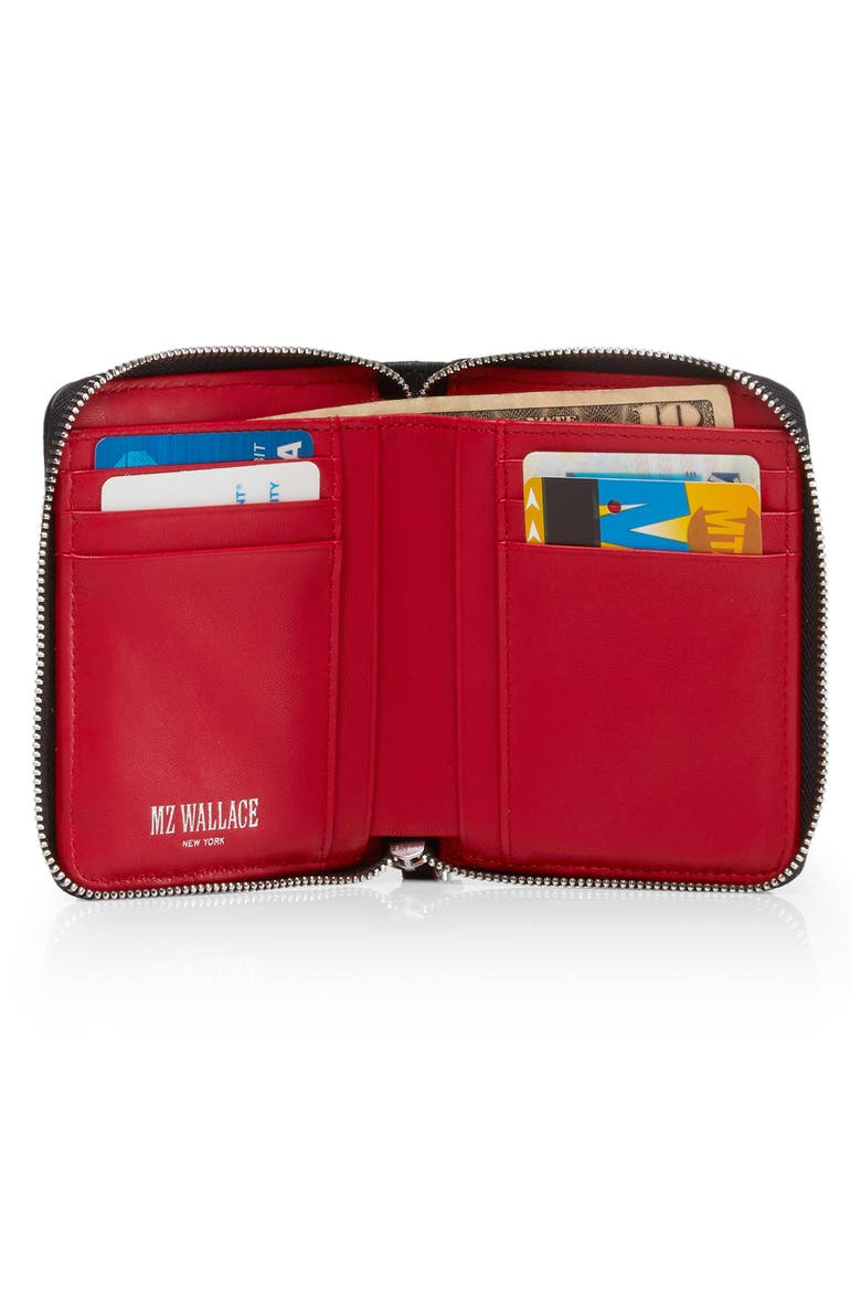 Mini Crosby Wallet, Alternate, color, BLACK
