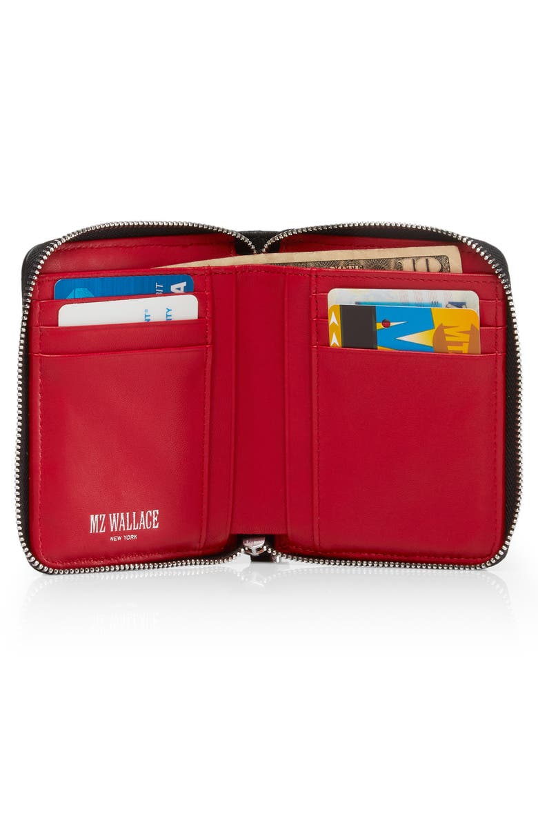 MZ Wallace Mini Crosby Wallet, Alternate, color, 