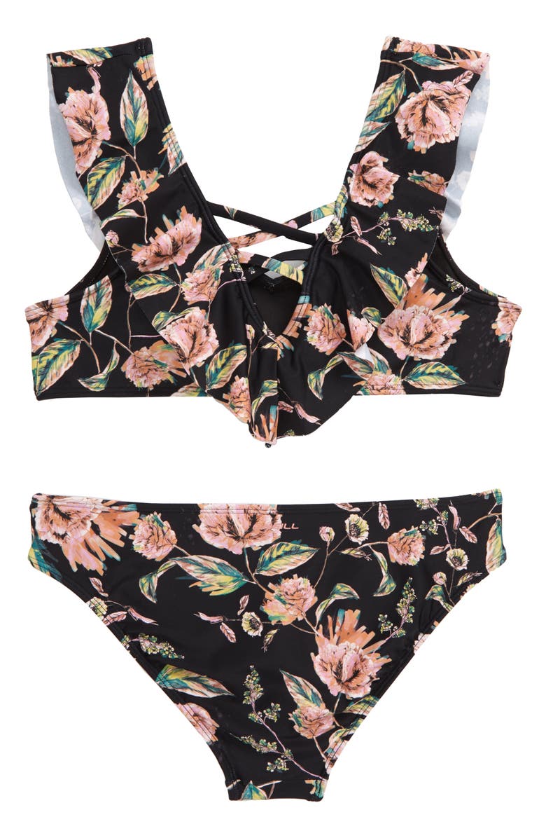 O'Neill Van Don Flounce Two-Piece Swimsuit, Alternate, color,