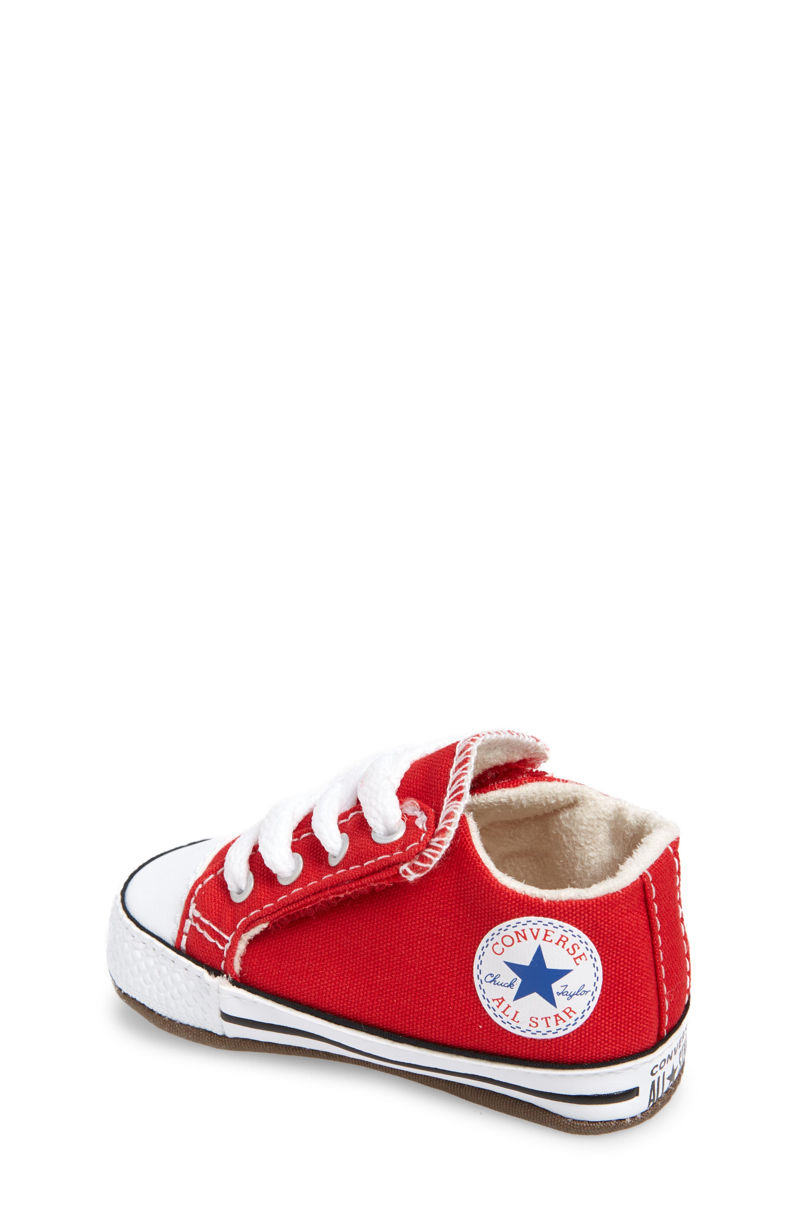 Converse Chuck Taylor<sup>®</sup> All Star<sup>®</sup> Cribster Canvas Crib Shoe, Alternate, color, 