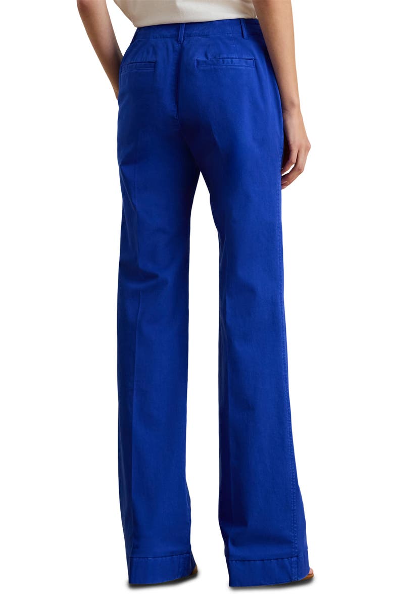 Lauren Ralph Lauren Kendis Refined Straight Leg Chinos, Alternate, color, Cruise Royal Blue
