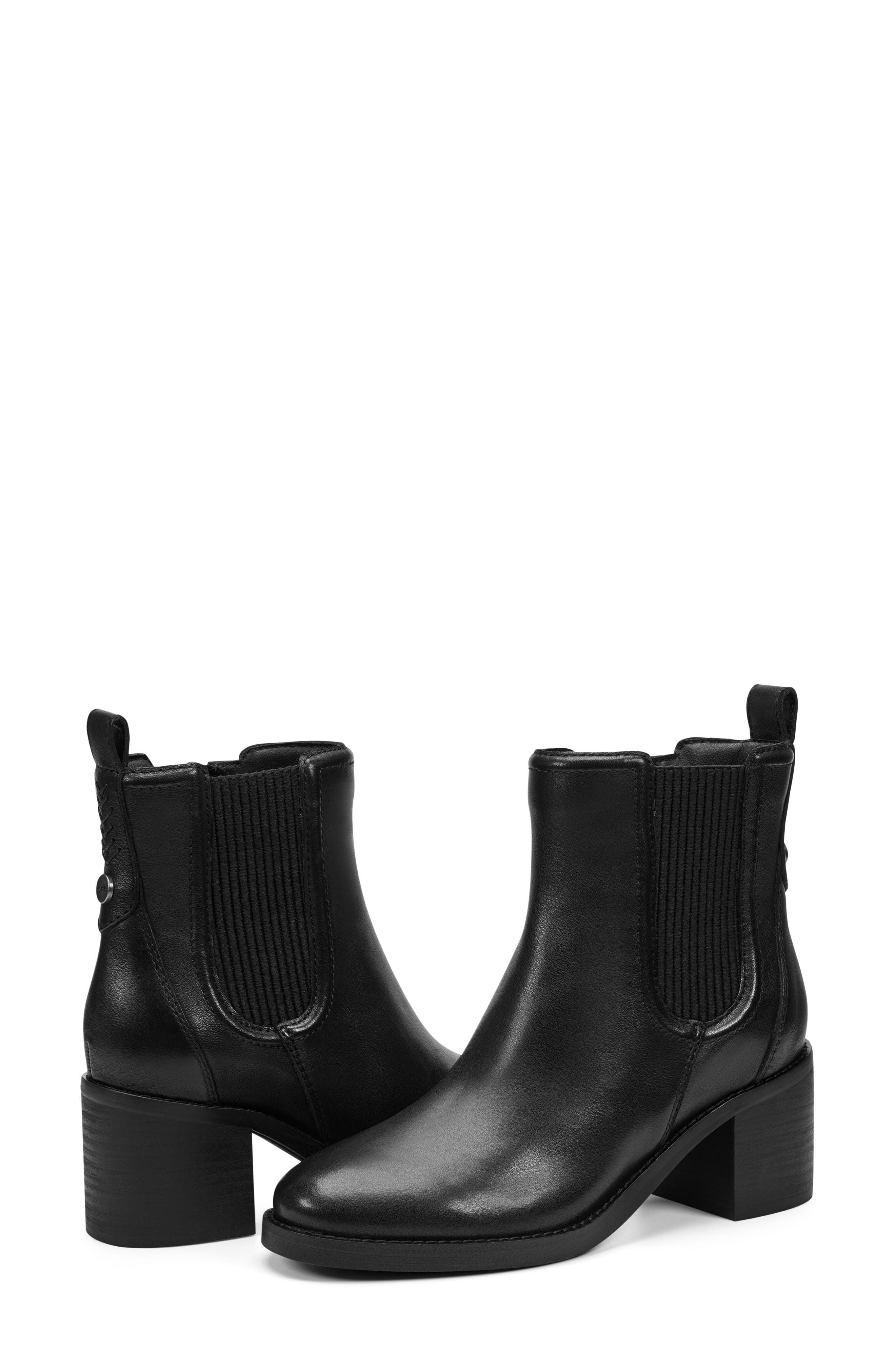 Earth<sup>®</sup> Cassi Side Zip Boot, Alternate, color, Black