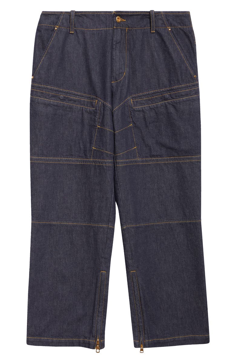 Moncler Genius x Mercedes-Benz by Nigo Zip Hem Cargo Jeans, Alternate, color,