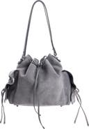 Acne Studios Multipocket Suede Bucket Bag