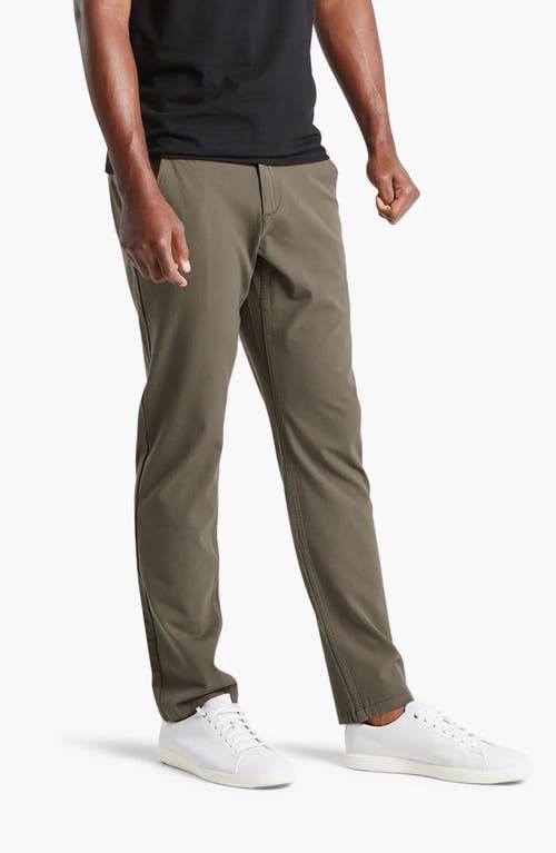 Mugsy Classic Fit Chinos In Olives-dark Green