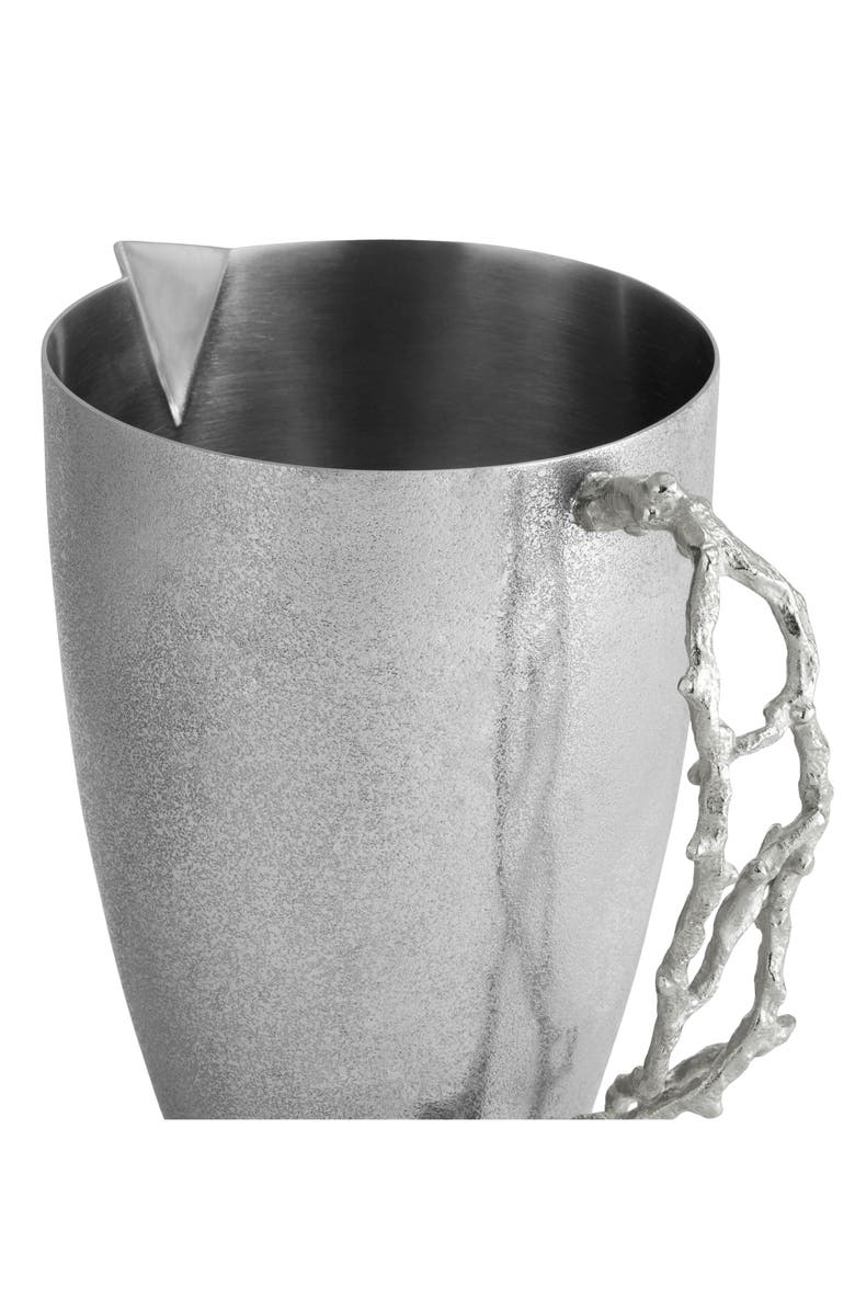 Michael Aram Ocean Reef Pitcher, Alternate, color, Silver