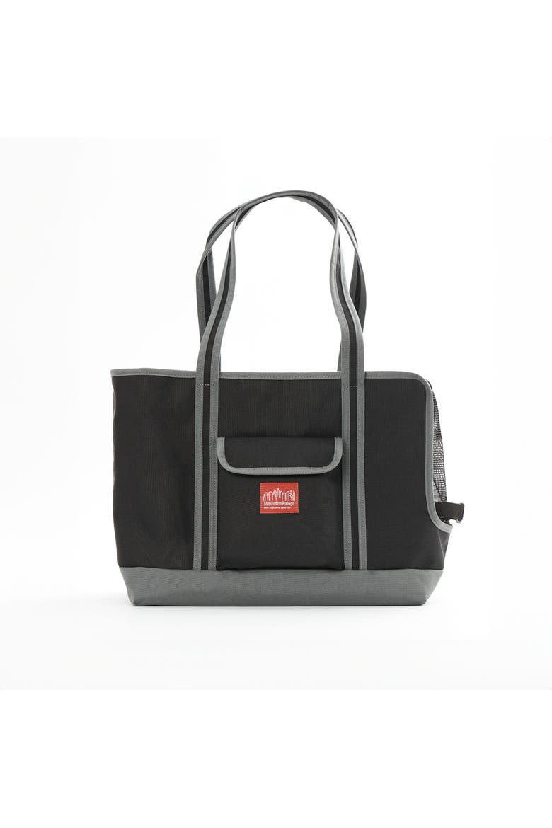 Pet Carrier Tote Bag Small/Medium Pets, Main, color, Black