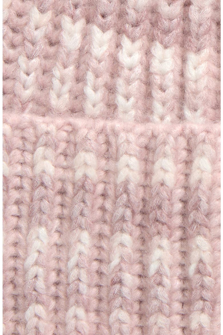 Spacy Dye Knit Beanie, Alternate, color, ASHEN ROSE MULTI