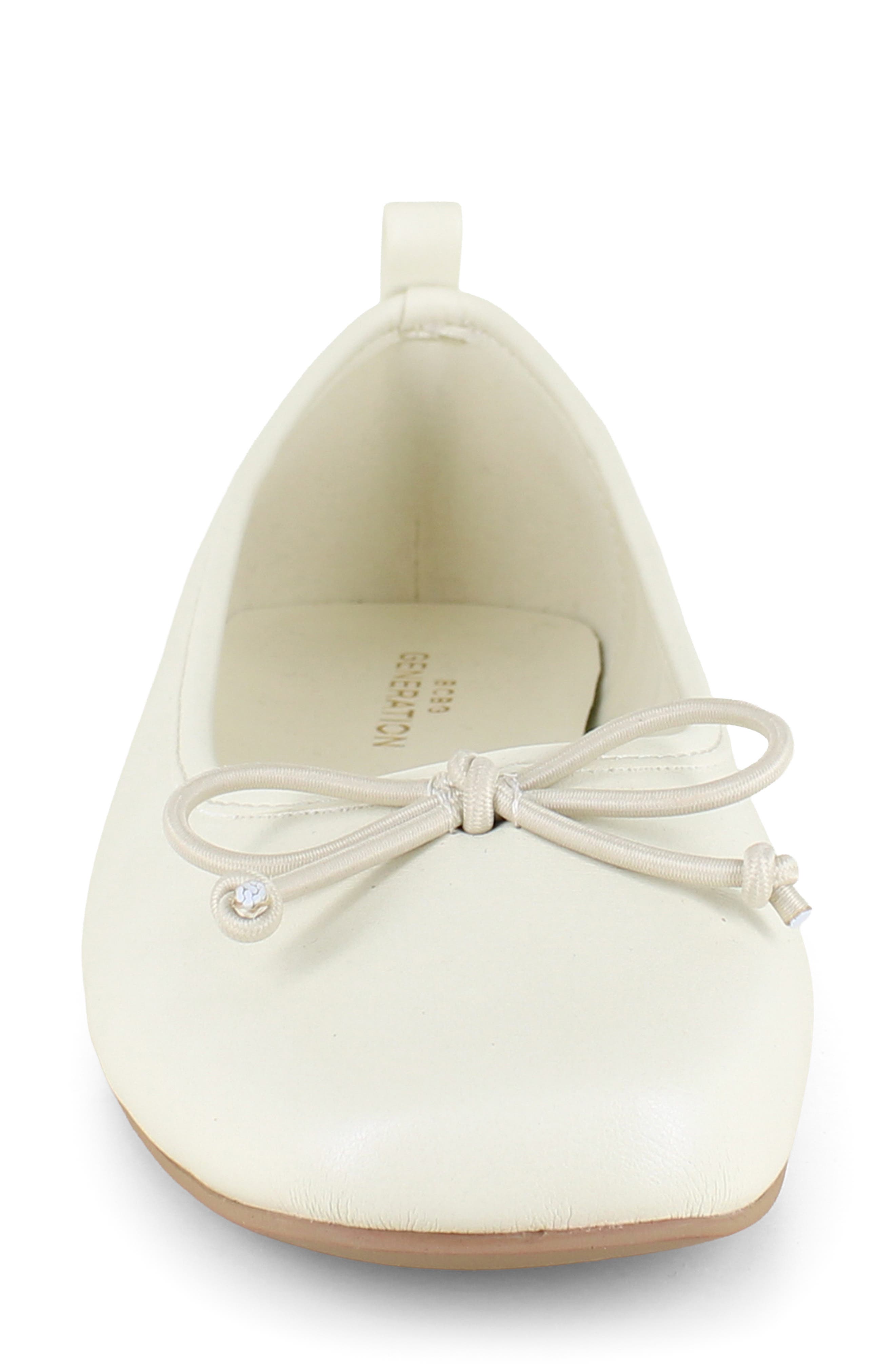 Emry Ballet Flat, Alternate, color, IVORY