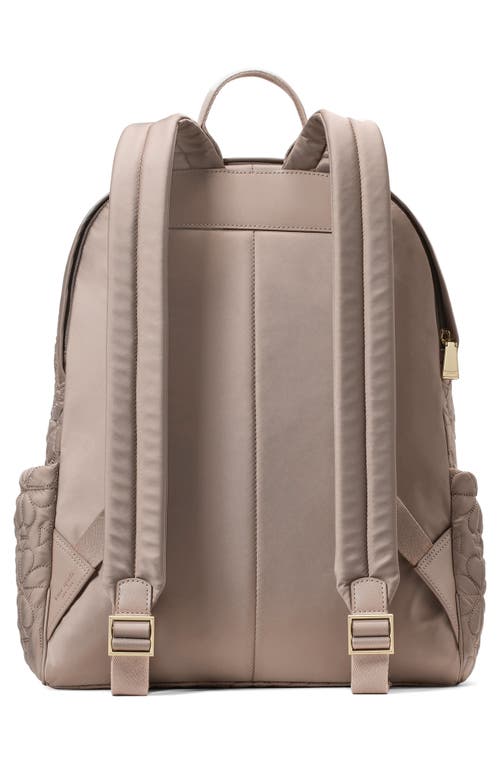 Kate Spade New York Large Tilly Quilted Backpack In Gray