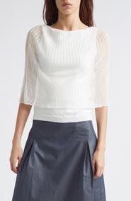 Paloma Wool Saphira Layered Cotton & Hemp Sweater