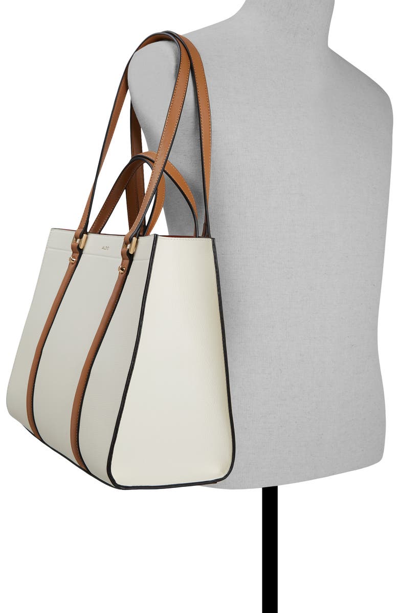 ALDO Ninetonine Faux Leather Tote & Crossbody Bag, Alternate, color,