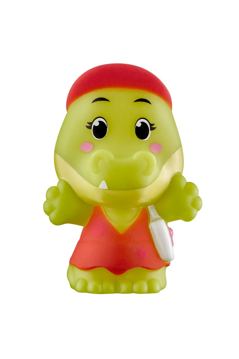 Crocodile Family 4 Mini Figures, Colorchanging, Playset 18Mo+, Alternate, color, Multicolored