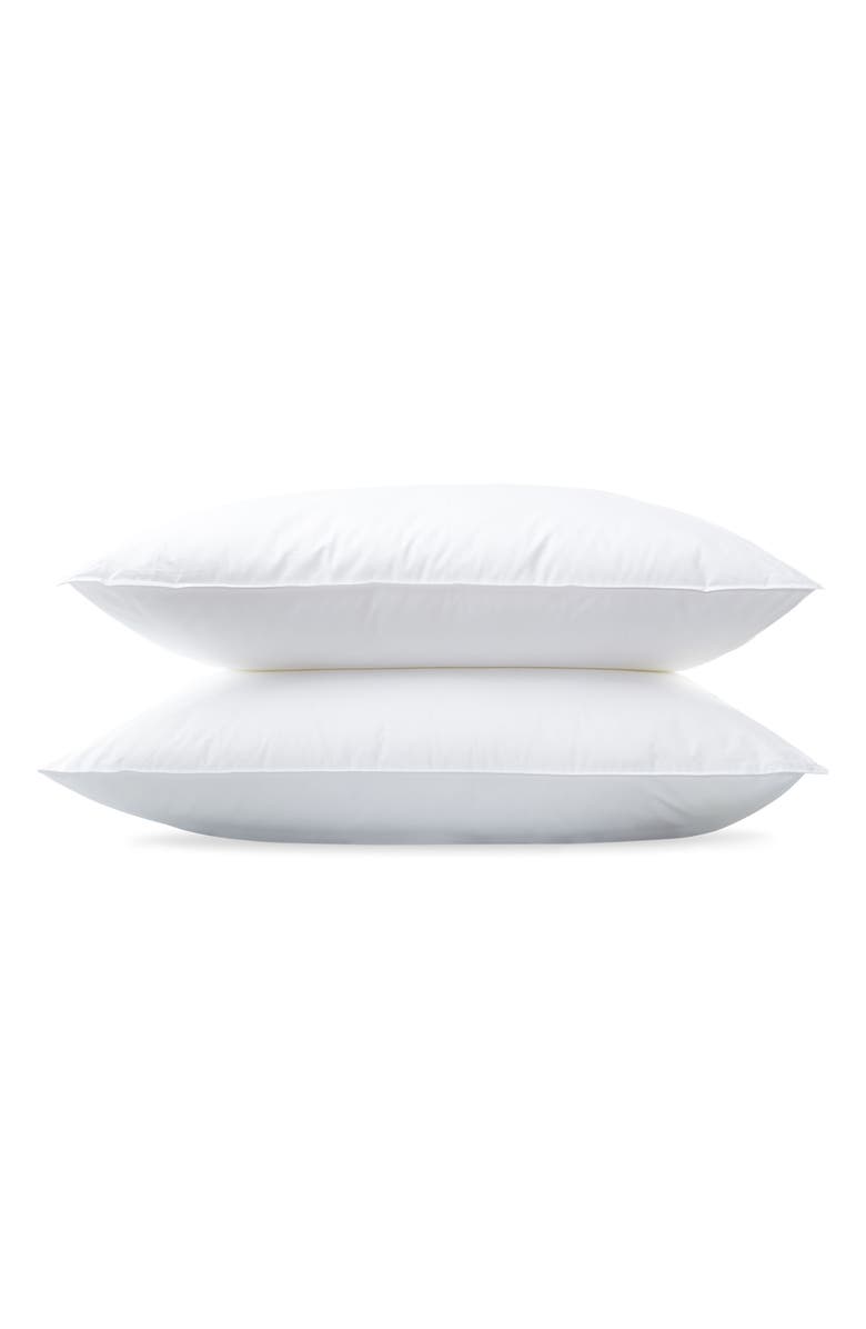 Matouk Libero Firm Boudoir Pillow, Main, color, White