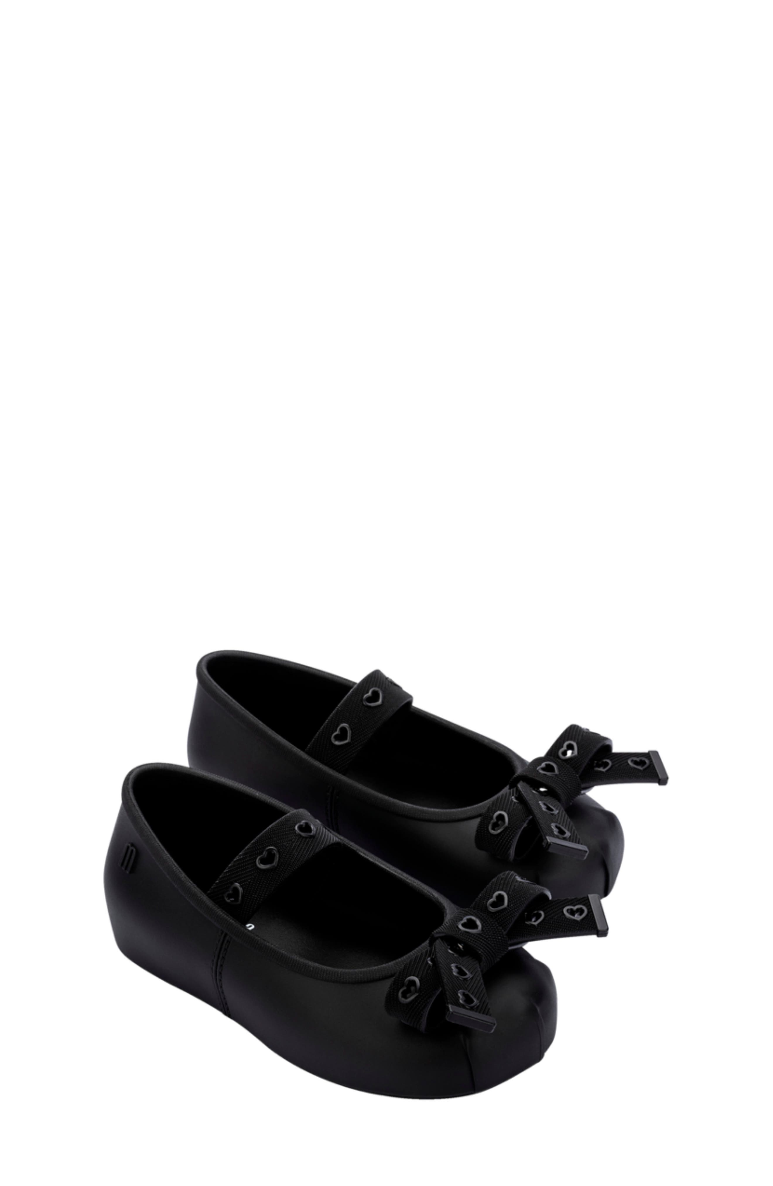 Mini Melissa Kids
 Mini Sophie Crush Mary Jane Flat, Main, color, Black