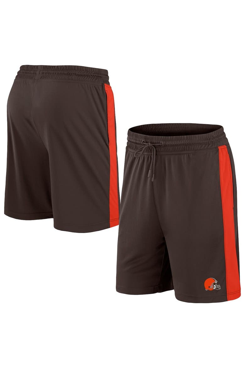 Men's Fanatics Branded Brown Cleveland Browns Break It Loose Shorts, Alternate, color, Brown