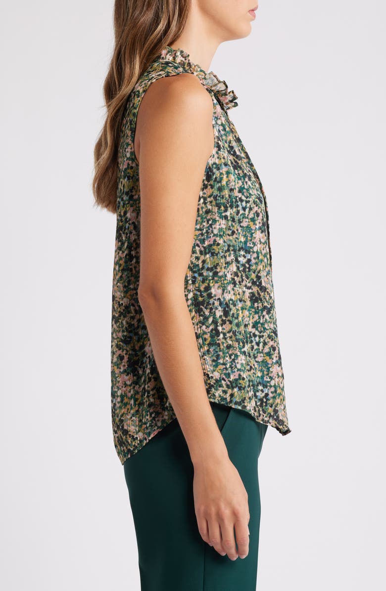 Anne Klein Tulla Floral Sleeveless Top, Alternate, color, 